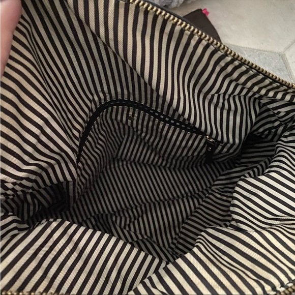 Kate Spade black leather shoulder tote bag - Picture 5 of 7